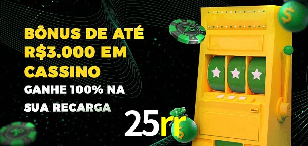 25rr melhor bônus de depósito